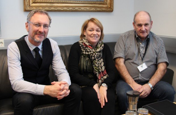 Fundað með bæjarstjóra