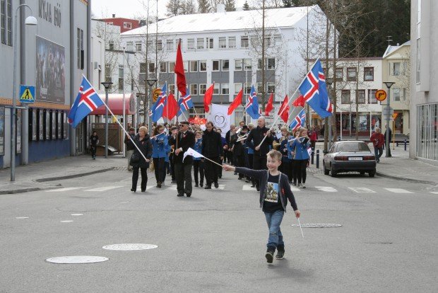 1. maí. Yfirskrift dagsins er Kaupmáttur, atvinna, velferð.