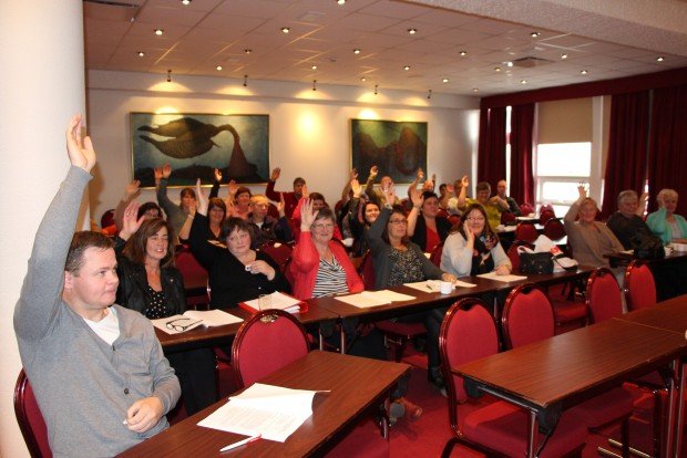 Kröfugerðir samþykktar