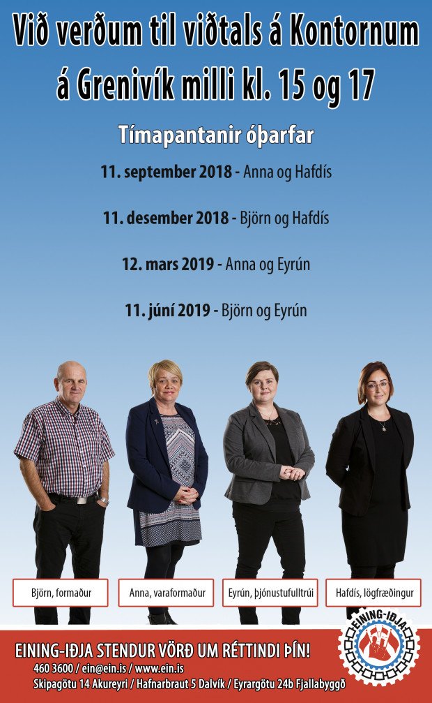 Við mætum til þín í vetur - Grenivík í dag