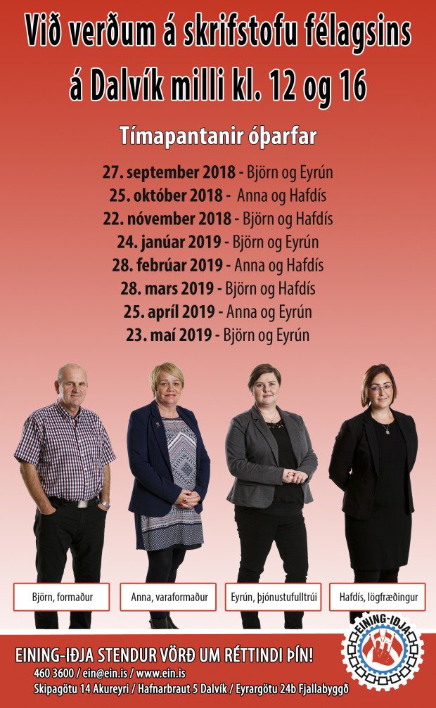 Við mætum til þín í vetur - Dalvík í dag