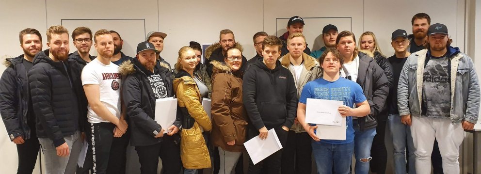 Á þriðja tug þátttakenda voru á dyravarðanámskeiðinu