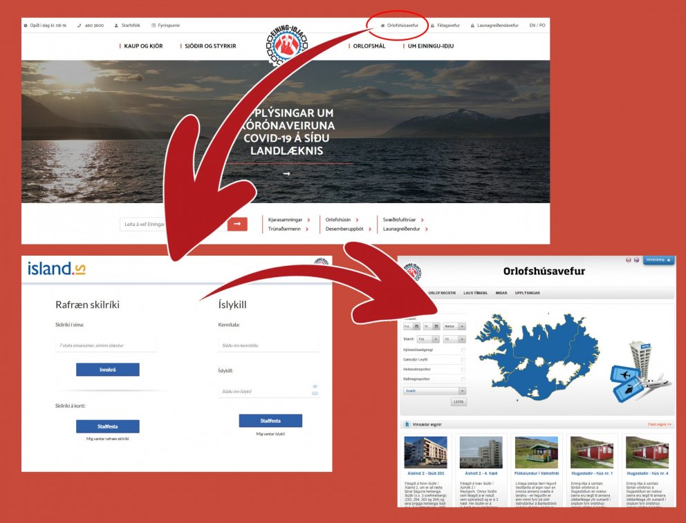 Á morgun er síðasti skiladagur umsókna vegna orlofskosta sumarsins