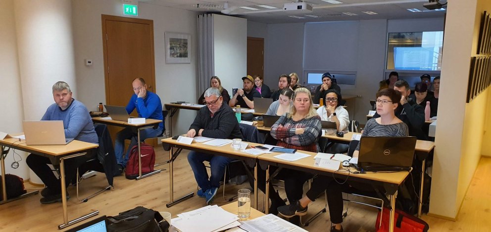 Trúnaðarmannanámskeið, hluti 2, stendur nú yfir