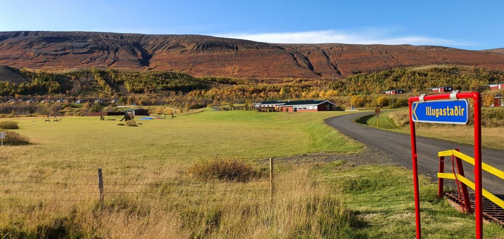 Ekki lengur laust á Illugastöðum um helgina