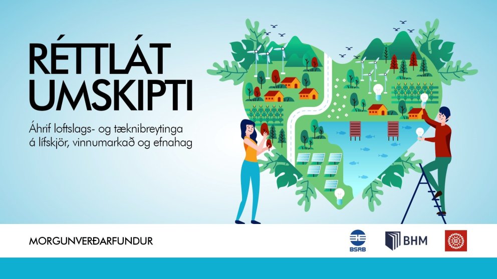 Réttlát umskipti á vinnumarkaði