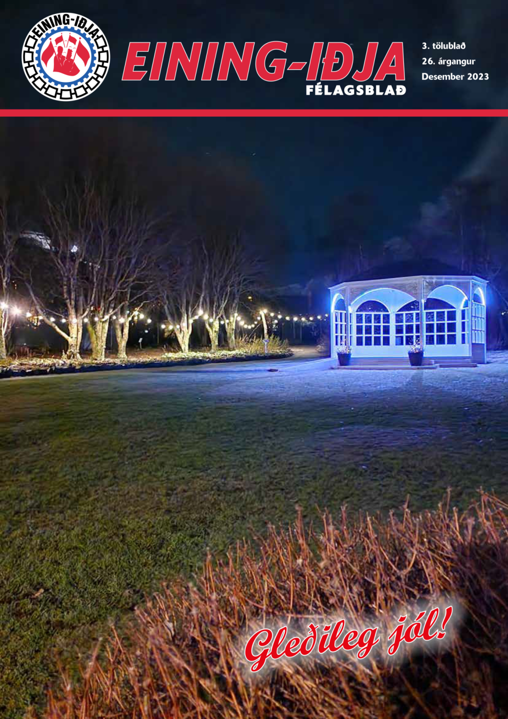 Jólablaðið borið út í dag