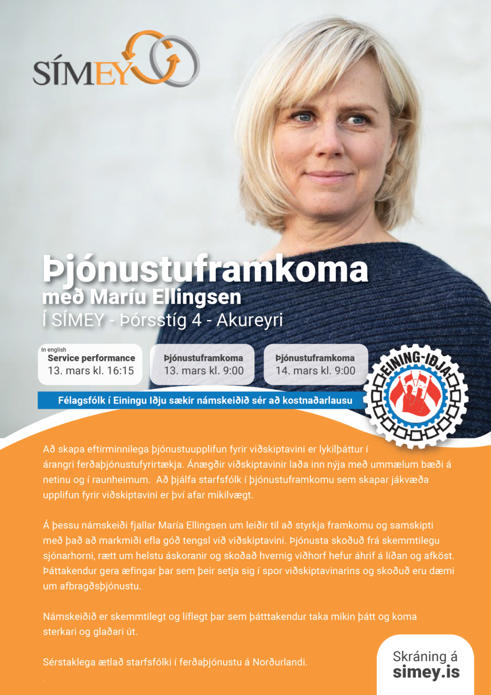 Frítt námskeið um þjónustuframkomu