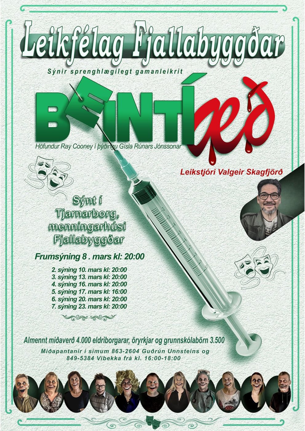 Leikhúsferð fyrir lífeyrisþega félagsins