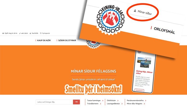 Varst þú að skipta um símanúmer, netfang eða banka? Ekki gleyma að uppfæra þínar upplýsingarnar inn &hellip;