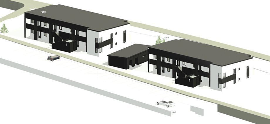 Teikning af húsunum af bjargibudafelag.is