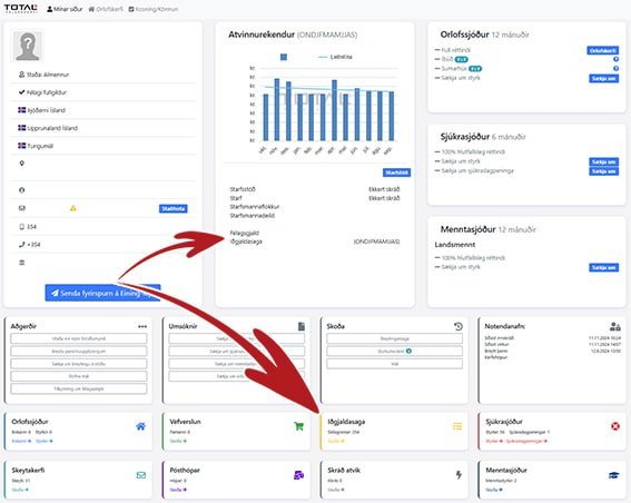 Eru félagsgjöldin ekki örugglega að skila sér?
