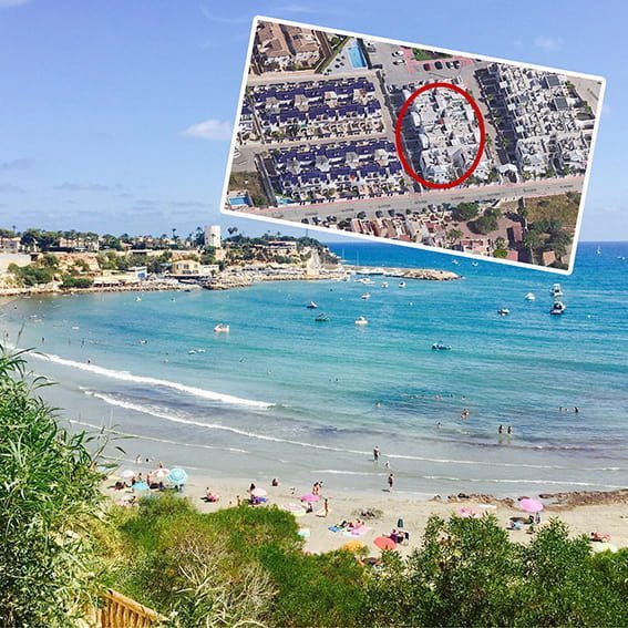 Mynd frá svæðinu Playa Flamenca á Spáni fengin að láni af Tripadvisor. Á innfelldu myndinni má sjá í&hellip;