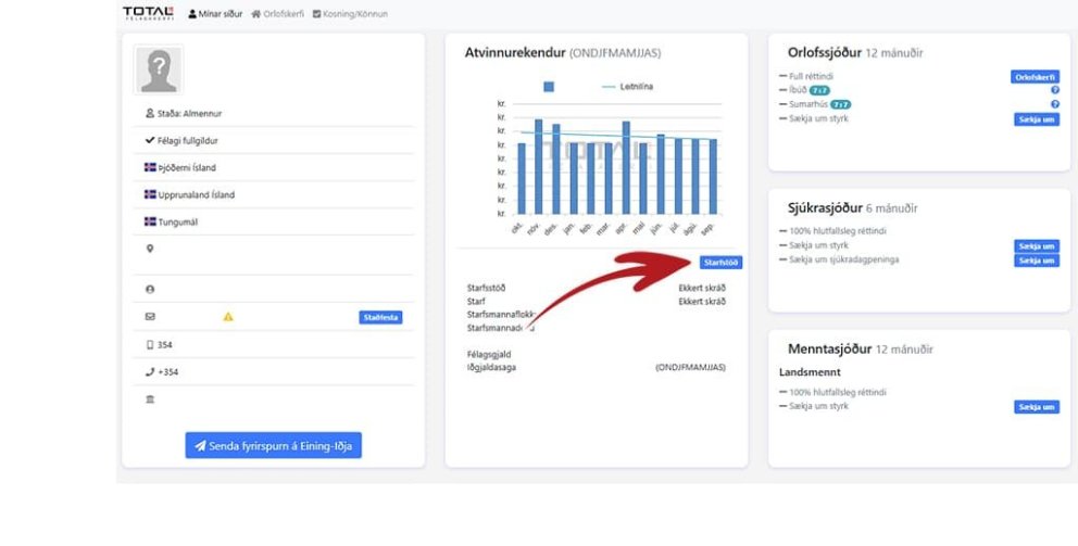 Mínar síður - Átt þú eftir að skrá þína starfsstöð?