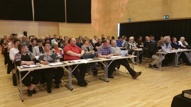 Frá aukaársfundi Stapa sem fram fór fyrr í dag