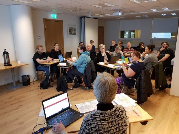 Trúnaðarmannanámskeið stendur nú yfir