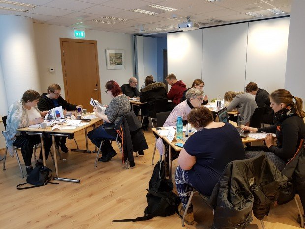 Trúnaðarmannanámskeið stendur nú yfir