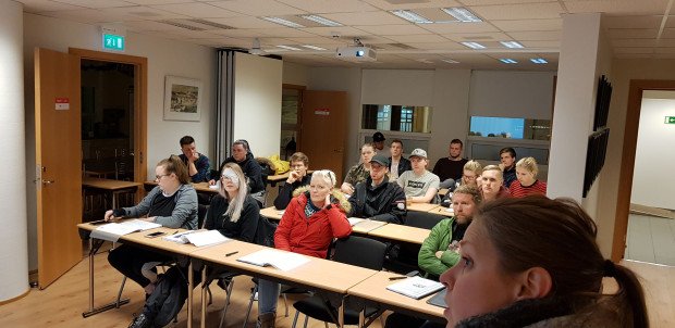 Dyravarðanámskeiði lokið