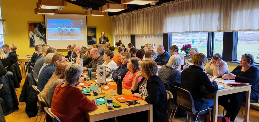 Mynd tekin á síðasta þingi AN, sem fram fór í september 2019.