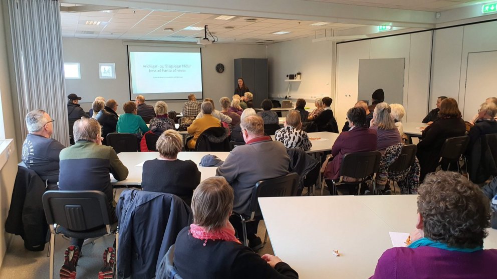 Rúmlega 50 félagsmenn skráðu sig á námskeiðið