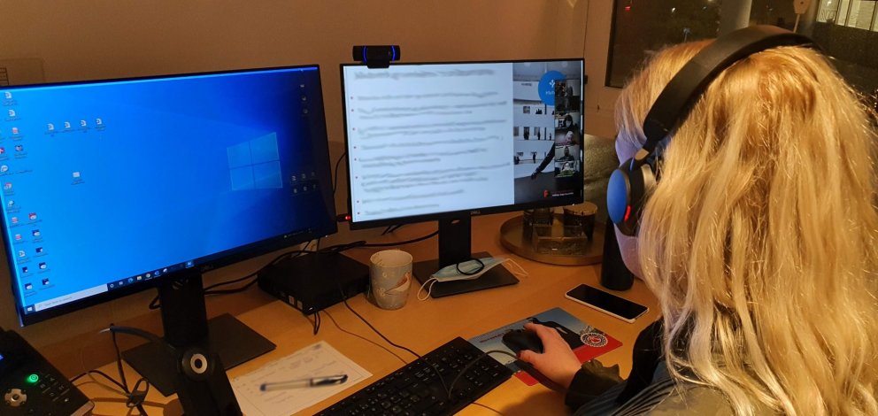 Vegna aðstæðna í þjóðfélaginu voru fundirnir rafrænir eins og í fyrra.