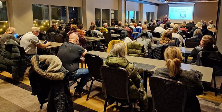 Góð mæting var á fundina sem tókust mjög vel. Í upphafi var sameiginleg dagskrá þar sem Sigríður Óla&hellip;