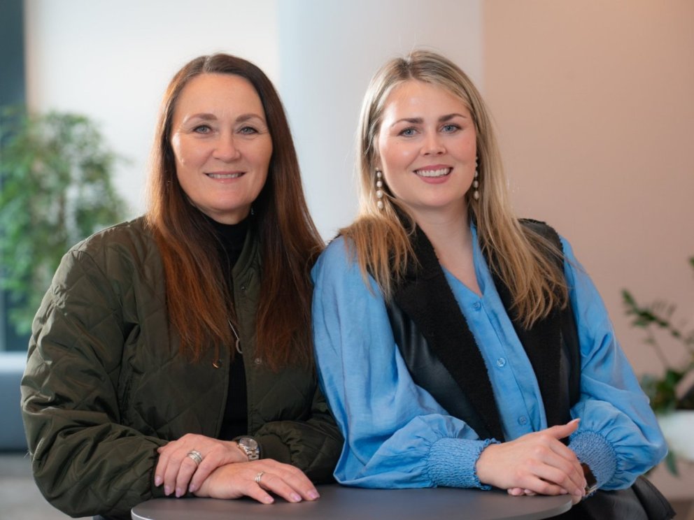 Jónína Waagfjörð, sviðsstjóri hjá VIRK, og Elva Dögg Baldvinsdóttir, sérfræðingur hjá VIRK.