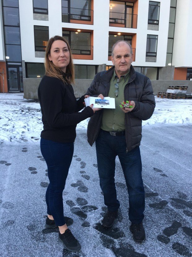 Björn kominn með lyklana