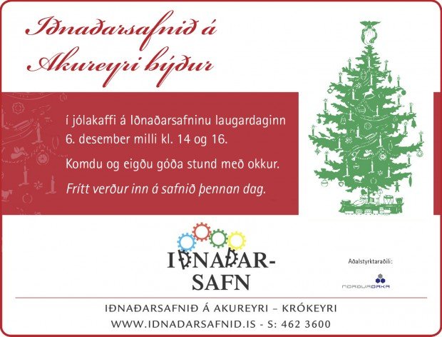 Jólakaffi Iðnaðarsafnsins
