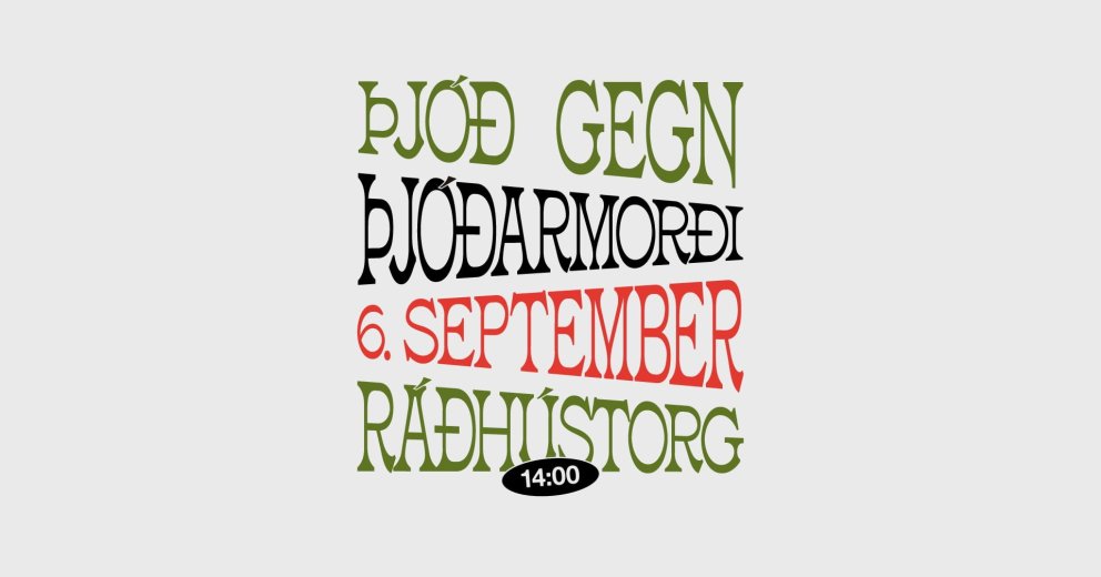 Þjóð gegn þjóðar­morði – stéttar­fé­lög hvetja til þátt­töku