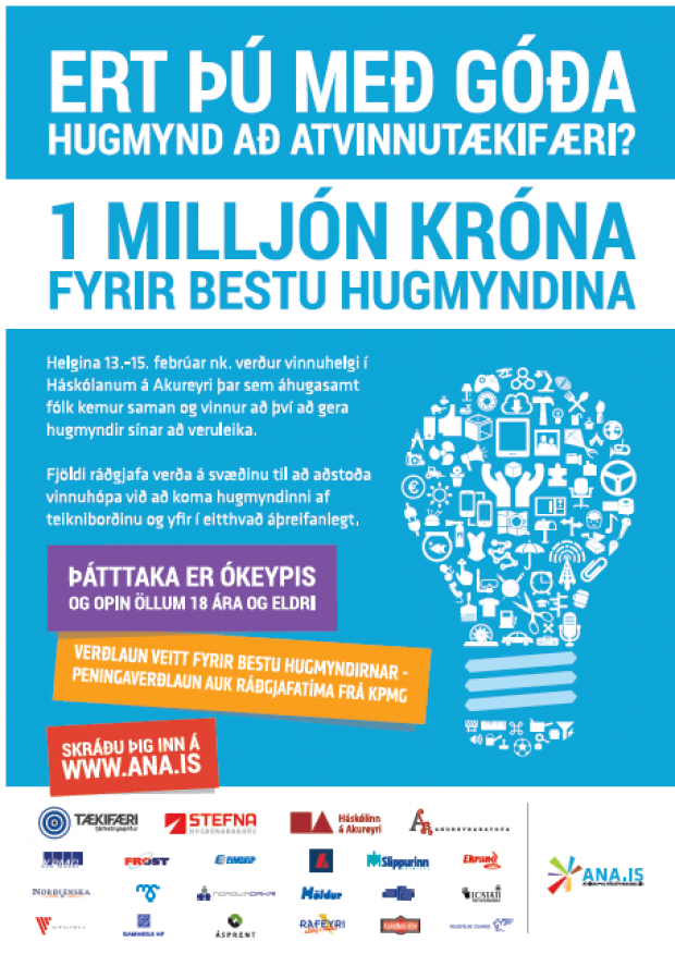 Ert þú með hugmynd að góðu atvinnutækifæri?