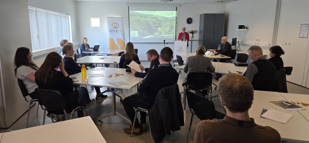 Frá ársfundi SÍMEY sem var haldinn í húsakynnum SÍMEY við Þórsstíg á Akureyri.