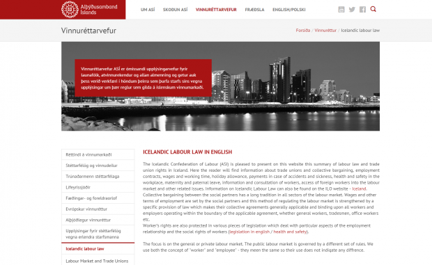 ASÍ - endurbættur vefur fyrir erlent launafólk