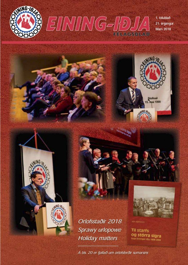 Orlofsblaðið borið út í dag