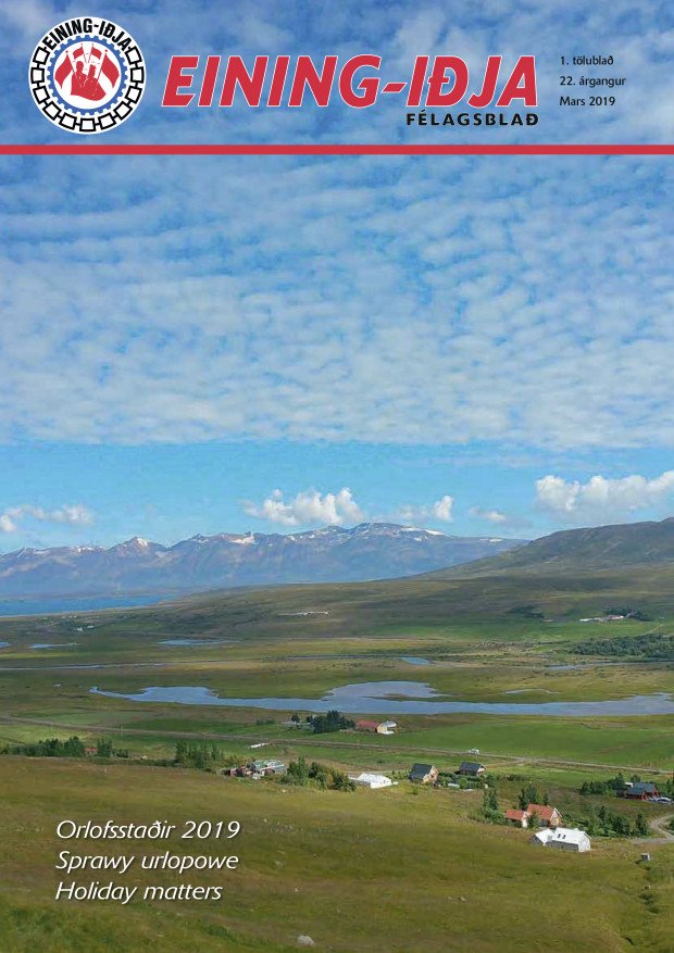 Orlofsblaðið borið út í vikunni