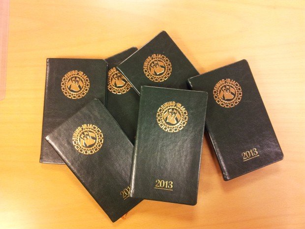 Dagbókin farin í póst