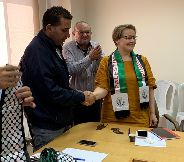 Drífa Snædal - Með Palestínumönnum gegn kúgun