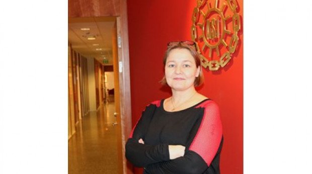 Drífa Snædal, mynd af vef ASÍ