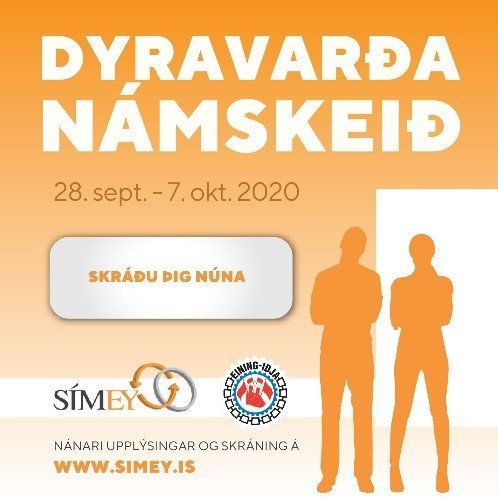 Eining-Iðja og SÍMEY halda dyravarðanámskeið - skráningarfrestur er til og með 21. september