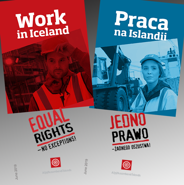 Work in Iceland bæklingur á ensku og pólsku