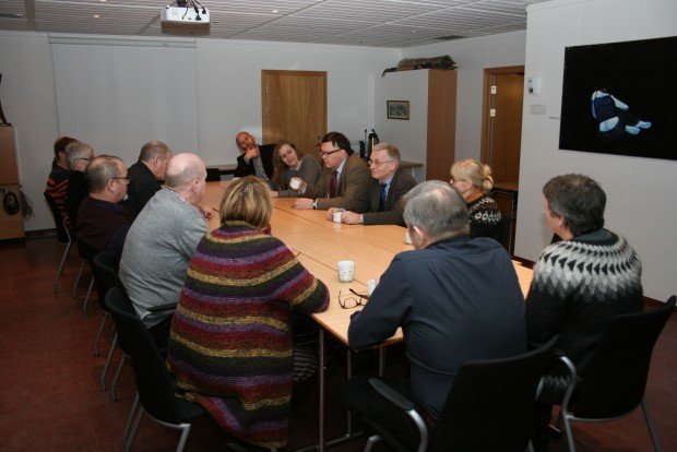 Sendiherra ESB á Íslandi í heimsókn