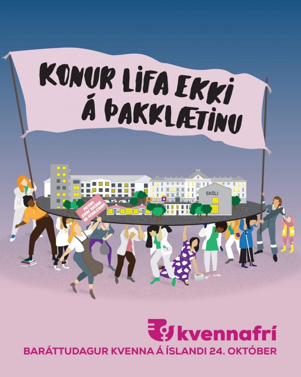 Kvennafrídagurinn 24. október 2020