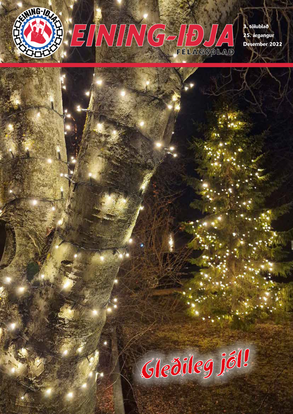 Jólablaðið borið út í dag