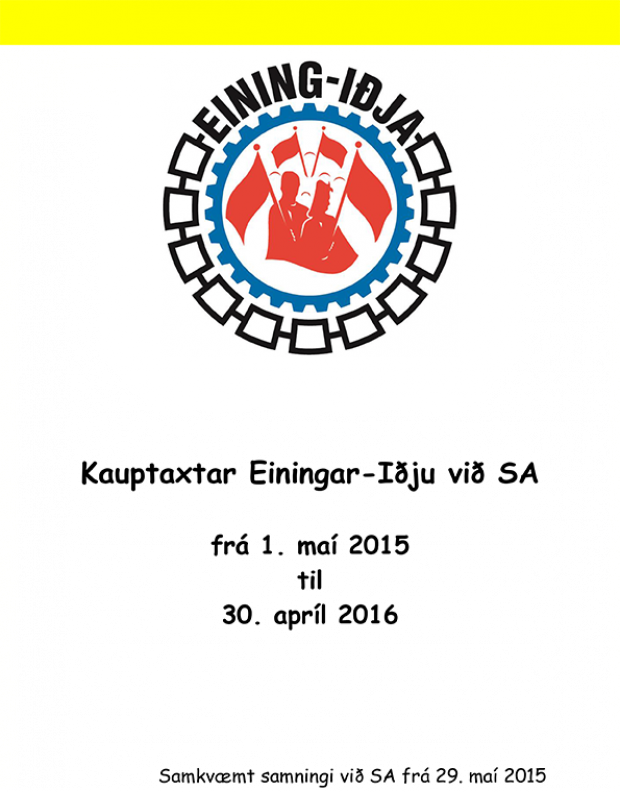 Nýr samningur og kauptaxti