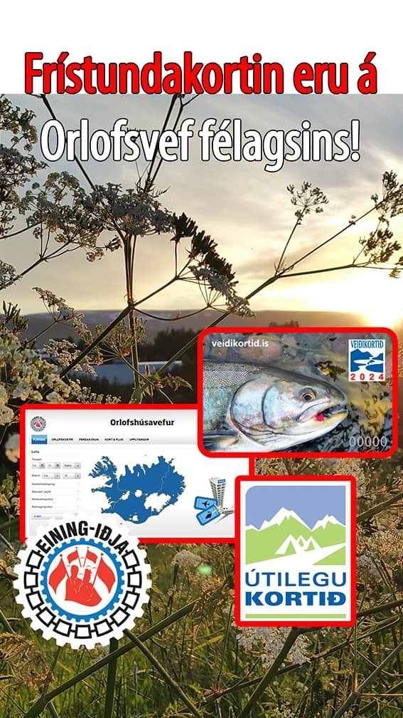 Frístundakortin - pantið með góðum fyrirvara