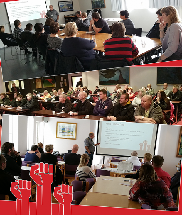 Mikill kraftur og algjör samstaða