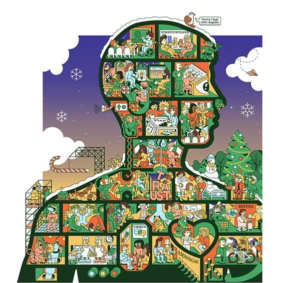 Hugsum um: Höfuð, herðar, hné og tær í desember 2025