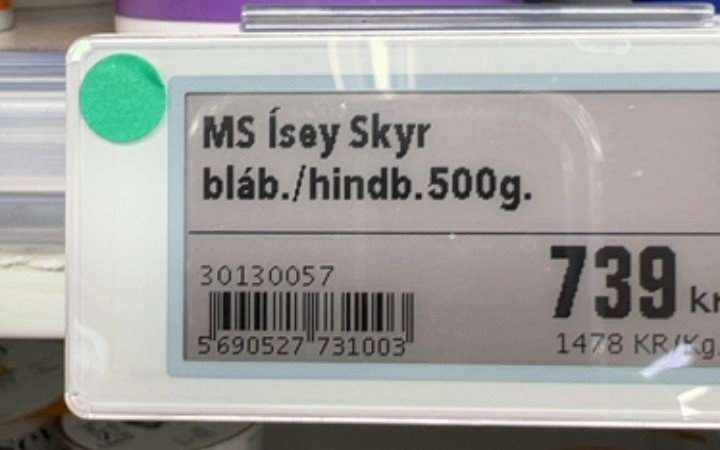 Verðlagseftirlit ASÍ - „Græni punkturinn“ allt að helmingi dýrari en í Bónus og Prís
