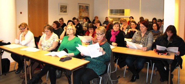 Mjög góð mæting var á fundinn
