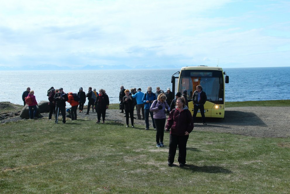Þetta var frábært tækifæri fyrir félagsmenn og fjölskyldur þeirra að fara og skoða nyrsta hluta Akur…